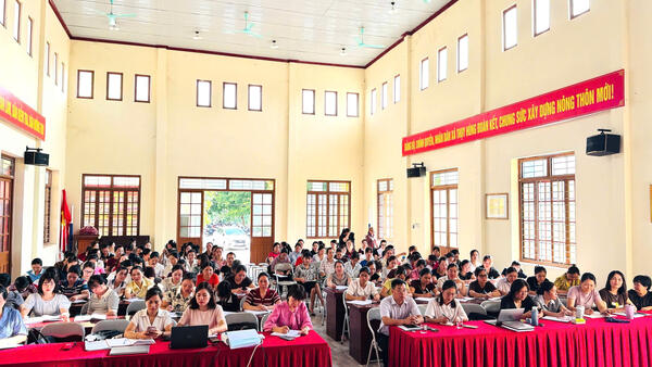 UBND xã Đồng Đăng tổ chức tập huấn nâng cao năng lực chuyên môn cho cán bộ, giáo viên mầm non năm 2025