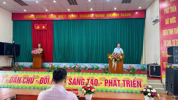 Xã Đồng Đăng họp Ban Chỉ huy phòng thủ dân sự triển khai ứng phó siêu bão Ragasa (bão số 9)
