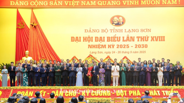 Đại hội Đảng bộ đại biểu tỉnh Lạng Sơn lần thứ XVIII, nhiệm kỳ 2025 – 2030: Bầu Ban Chấp hành Đảng bộ tỉnh; đồng chí Hoàng Văn Nghiệm tái đắc cử Bí thư Tỉnh uỷ