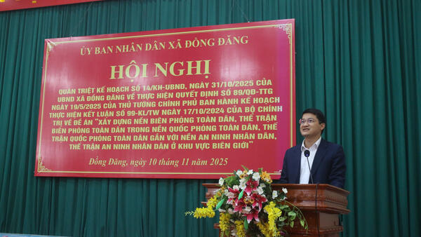UBND xã Đồng Đăng tổ chức Hội nghị triển khai Kế hoạch số 14/KH-UBND thực hiện Quyết định số 89/QĐ-TTg của Thủ tướng Chính phủ.