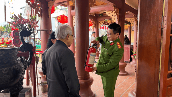 Tăng cường tuyên truyền, hướng dẫn bảo đảm an toàn PCCC và CNCH tại Đền Mẫu Đồng Đăng và các lễ hội đầu năm 2026