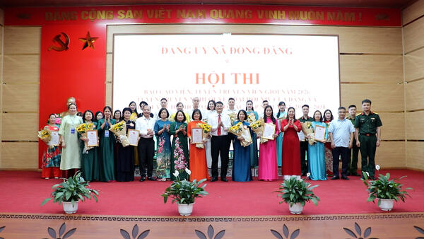 ĐỒNG ĐĂNG TỔ CHỨC THÀNH CÔNG HỘI THI BÁO CÁO VIÊN, TUYÊN TRUYỀN VIÊN GIỎI NĂM 2026