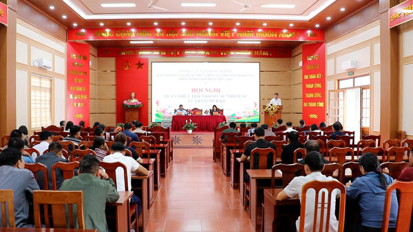 HỘI NGHỊ QUÁN TRIỆT, TRIỂN KHAI CÁC NHIỆM VỤ CỦA BAN CHỈ ĐẠO XÂY DỰNG PHÁT TRIỂN XÃ ĐỒNG ĐĂNG THÀNH PHƯỜNG GIAI ĐOẠN 2025 - 2030