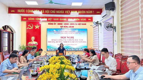 ĐỒNG ĐĂNG SƠ KẾT CÔNG TÁC CHUYỂN ĐỔI SỐ 9 THÁNG ĐẦU NĂM 2026